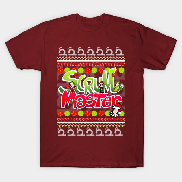 Agile XMAS Scrum Master T-Shirt by eSeaty